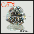 white heart cubic zirconia gems wholesale price